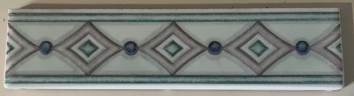 Aqua vanita geo ceramic - aqua,