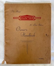 Singer Hunter Owners Handbook