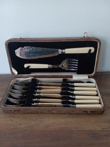 Vintage silver plated fish - plated,