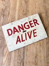 Vintage Industrial DANGER