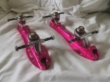 Pilot Falcon Rollerskate plate Pink. size 7.50