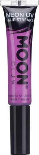 Moon glow neon hair colour - neon, uv