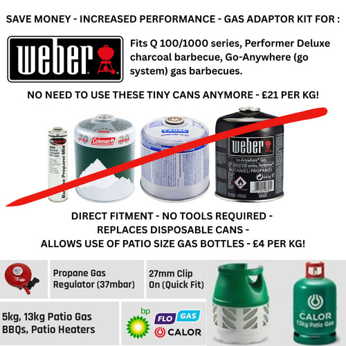 Weber gas cartridge - gas,