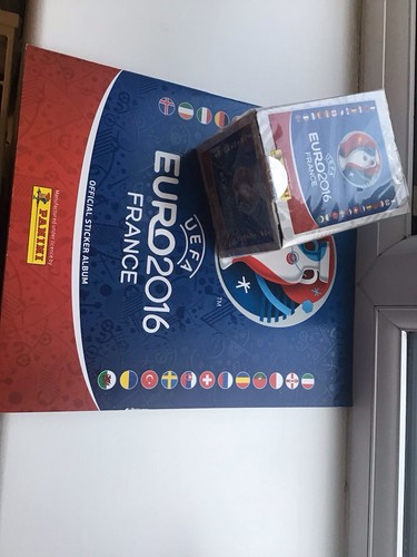 Panini euro 2016 sticker - 2016, box