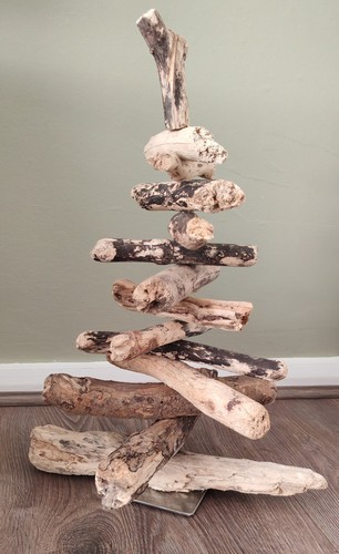 Cornish driftwood christmas - driftwood,