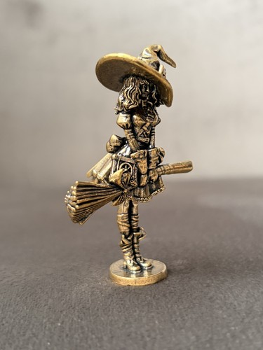 Lady witch solid brass - lady,