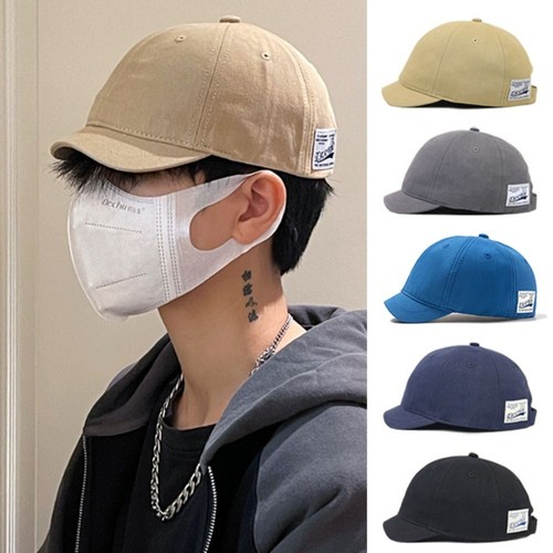Short brim baseball cap - baseball,