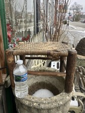 Antique Old Hickory Foot Stool