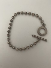 Gucci Sterling Silver Toggle