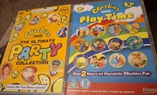 cBeebies bbc play time & the ultimate party collection dvds