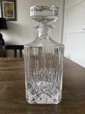 Glass Square Decanter With
