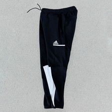 Adidas Black Track Pants Joggers Mens Small