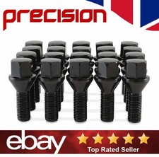 20 x Saab 93 Black Wheel Nuts