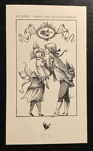 Exlibris erotik liebe von karl - liebe,