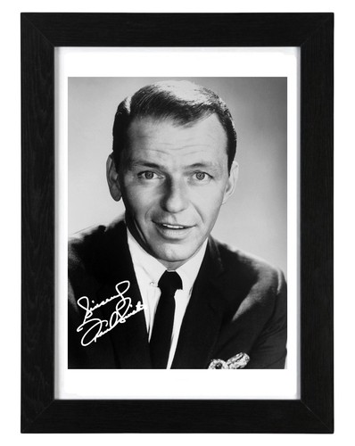 Frank sinatra signed autograph - frank,