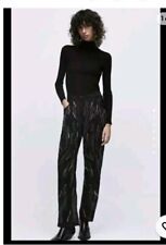 Zara BNWT High Waisted Black