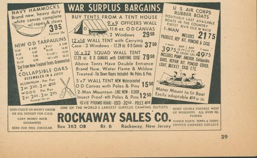 1949 war surplus - war, navy