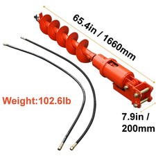 Hydraulic Auger Attachment for