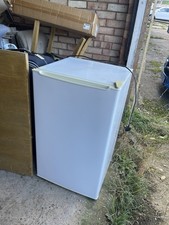 COMFEE' RCD93WH2 Under Counter White Fridge with Small Ice Box