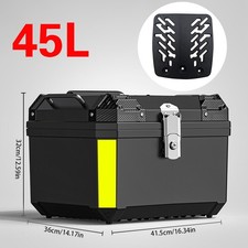 45L Motorcycle Luggage Top Box