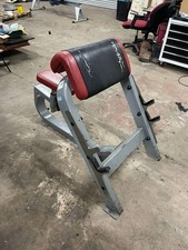 Precor Icarian Preacher Curl Bench Commercial Gym Equipment