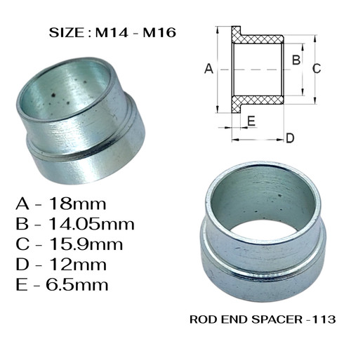 M14 m16 shock absorber rod - to,
