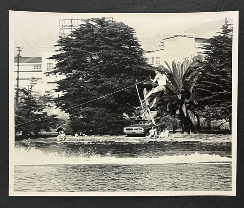 1960s water skiing jump - skiing,