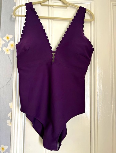 Bnwt purple scalloped - bnwt, m&s