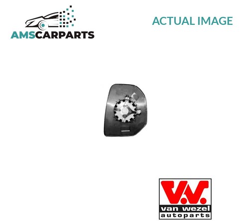 Rear view mirror glass - rear, lhd