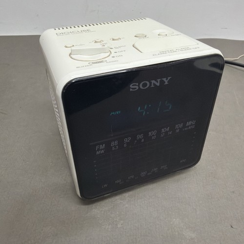 Sony digicube digital clock - sony,