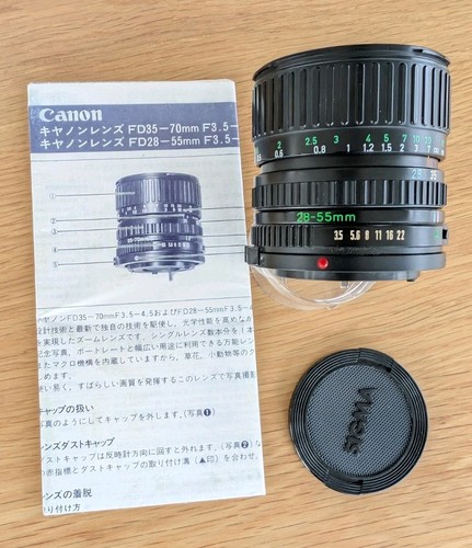 Canon 28mm 55mm 4 5 - canon, fd