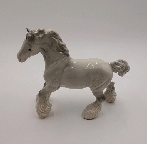 Beswick cantering shire horse - beswick,