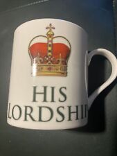 The Leonardo Collection 'His Lordship' Fine China Mug. NEW UNUSED