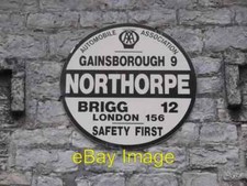 Photo 6x4 Old AA Sign on Manor