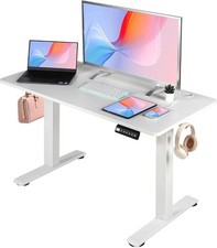 PACHIRA Electric Height Adjustable Standing Desk 60cm x 120cm White Boxed