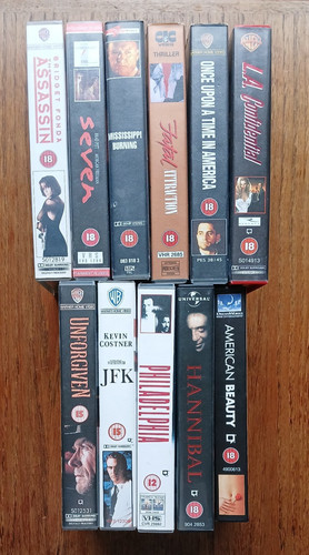Vhs video tapes - vhs,