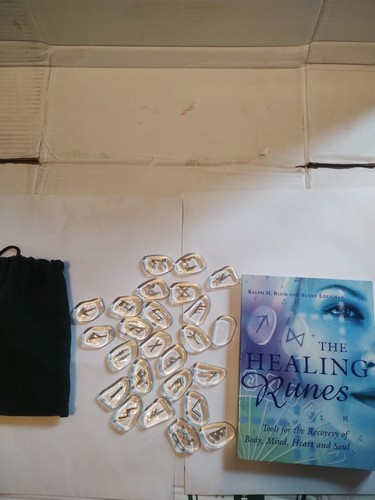 Runes stones with the - runes, healing