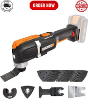 WX696.9 Sonicrafter Cordless Oscillating Multi Tool Power Share Variable Speed