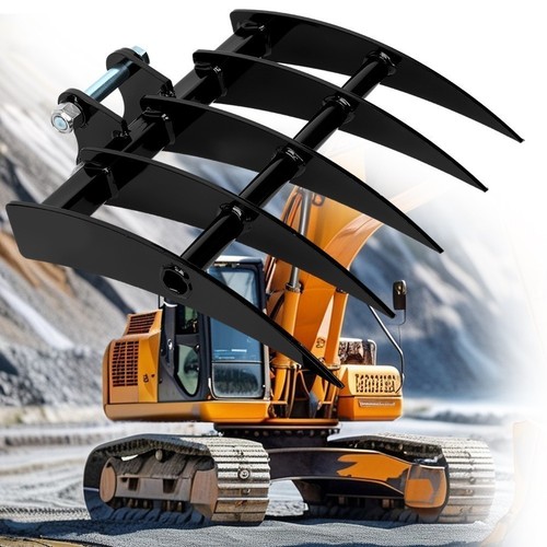 Digger rake for - digger, mini