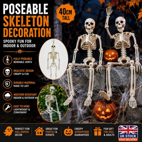 Giant life size human skeleton - life,