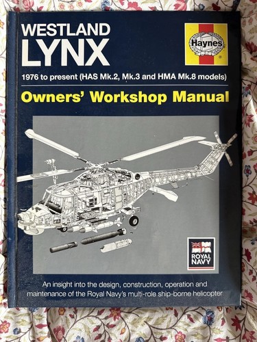 Haynes westland lynx owners - westland,