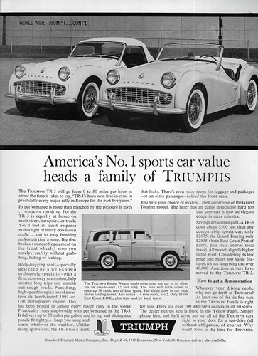 1960 triumph coupe - 1960,