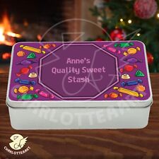 Quality Street, Personalised tin, Quality Sweet novelty gift for Christmas tin