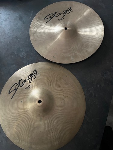 Stagg y25 h14 hat cymbals - stagg,