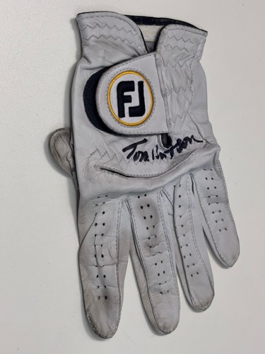 Tom watson signed game used - tom,