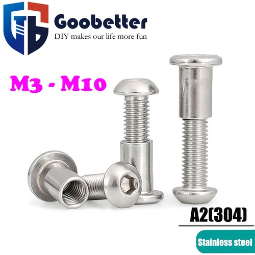 M10 hex socket button - m2-m10, head