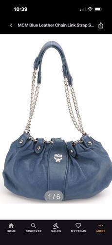 Mcm chain shoulder - shoulder, leather