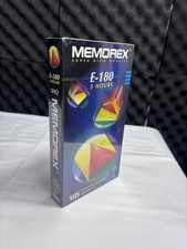 Vintage memorex 180 vhs - vintage,
