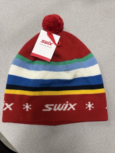 Swix gunde red beanie - swix,