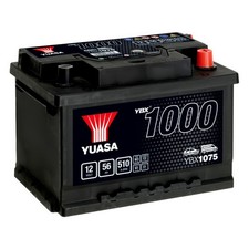 YUASA Car Battery 12V 56Ah 510A B13 B14 T1 Starter For Vauxhall Vectra 2.5 i GSi